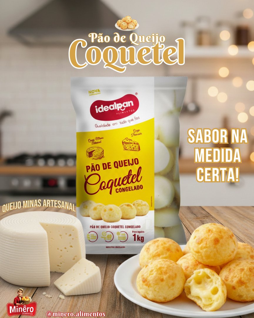 Pão de Queijo Coquetel