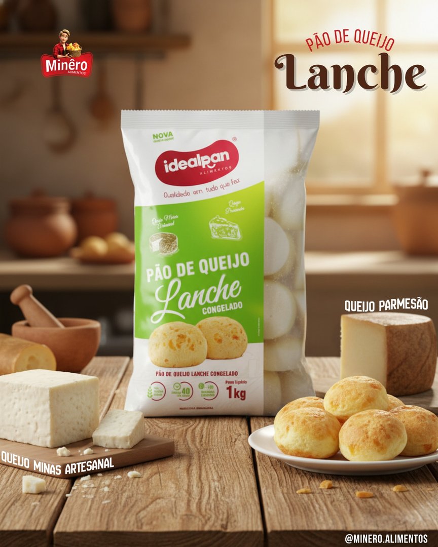 Pão de Queijo Lanche